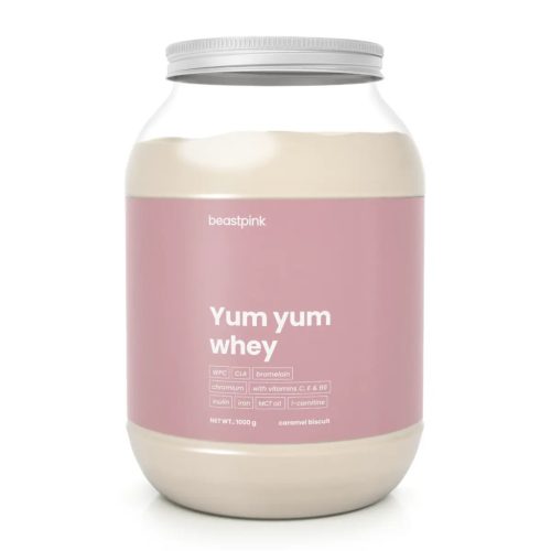 BeastPink Yum Yum Whey karamellás keksz 1kg-os