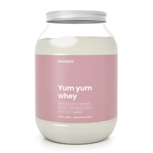 BeastPink Yum Yum Whey fehércsoki-kókuszos 1kg-os