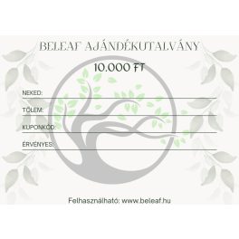 BeLeaf Ajándékutalvány 10.000
