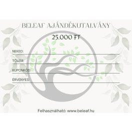 BeLeaf Ajándékutalvány 25.000