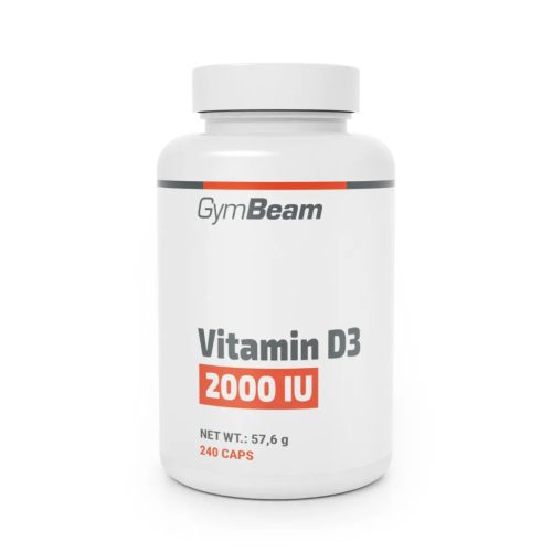 GymBeam D3-Vitamin 2000 IU 240