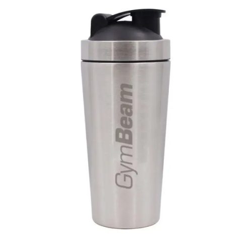 GymBeam acél shaker ezüst 750ml-es