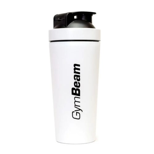 GymBeam acél shaker fehér 750ml-es